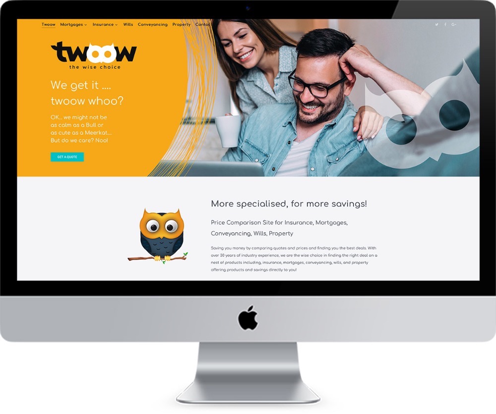 TWOOW Web Page design